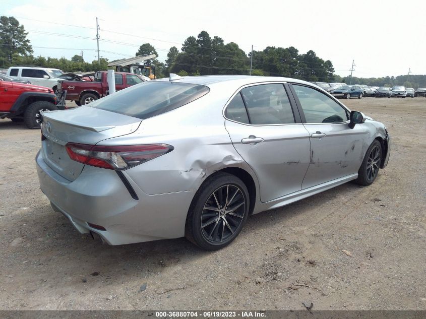 2021 TOYOTA CAMRY SE/SE NIGHT SHADE - 4T1G11AKXMU574035