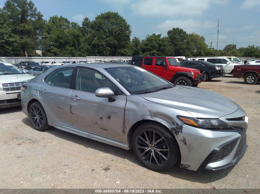 2021 TOYOTA CAMRY SE/SE NIGHT SHADE - 4T1G11AKXMU574035