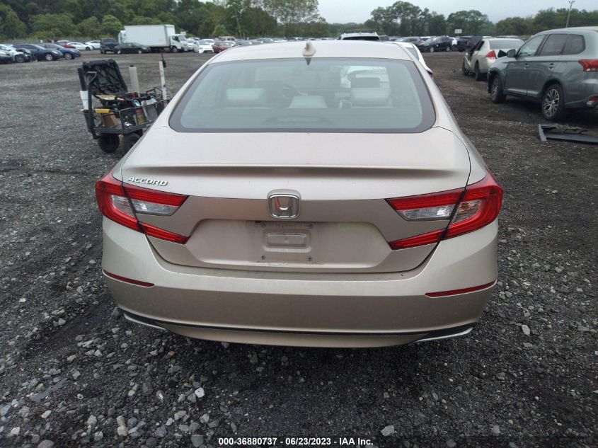 2018 HONDA ACCORD SEDAN EX-L 1.5T - 1HGCV1F55JA158242