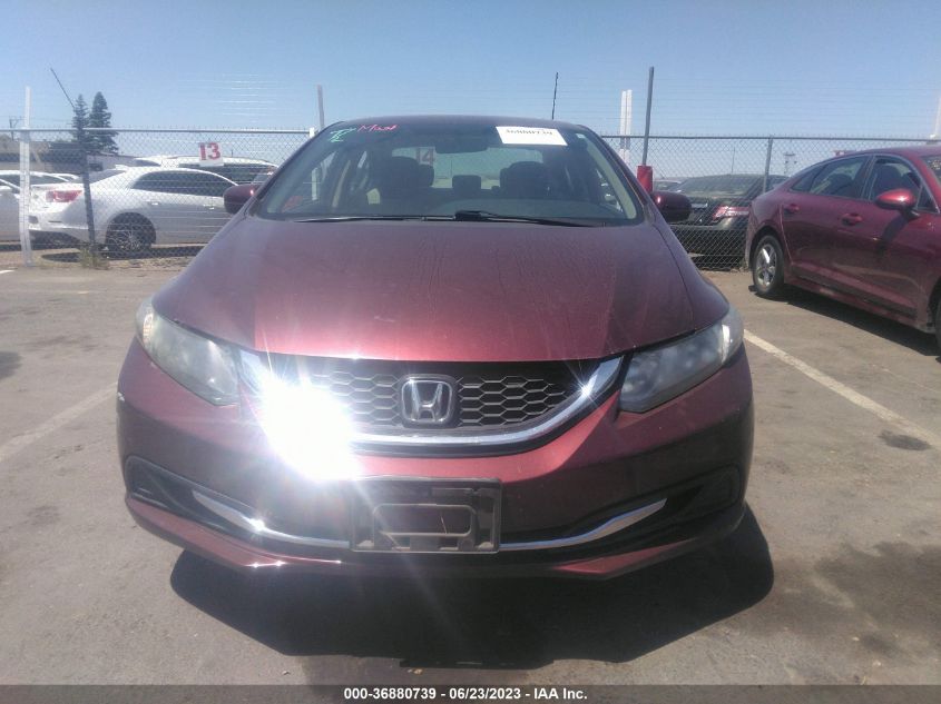2014 HONDA CIVIC SEDAN LX - 19XFB2F58EE231164