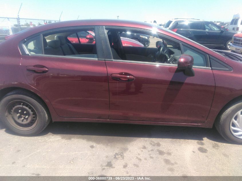 2014 HONDA CIVIC SEDAN LX - 19XFB2F58EE231164