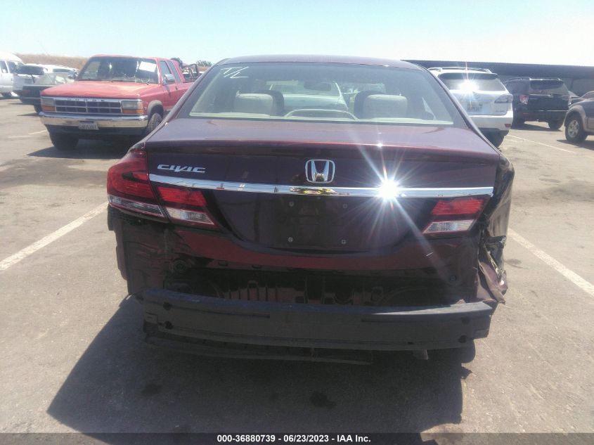 2014 HONDA CIVIC SEDAN LX - 19XFB2F58EE231164