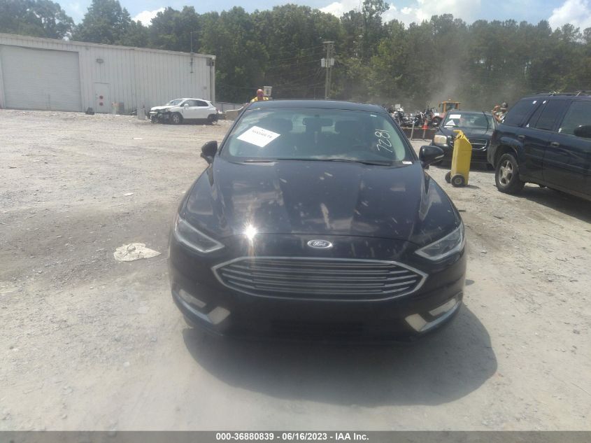 2017 FORD FUSION SE - 3FA6P0HD6HR137281