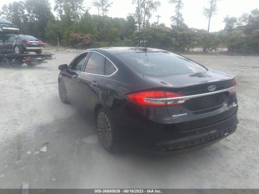 2017 FORD FUSION SE - 3FA6P0HD6HR137281