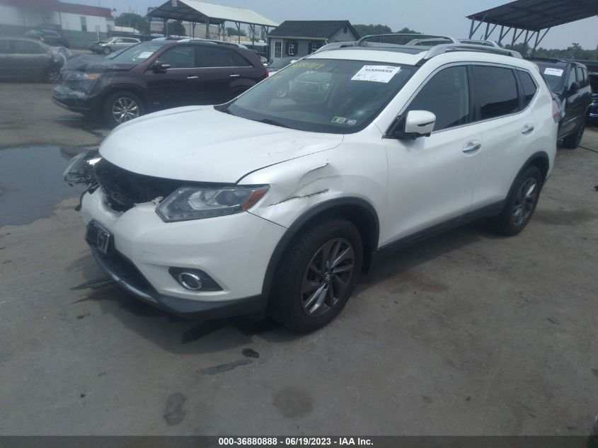 2016 NISSAN ROGUE SL - 5N1AT2MV9GC839372