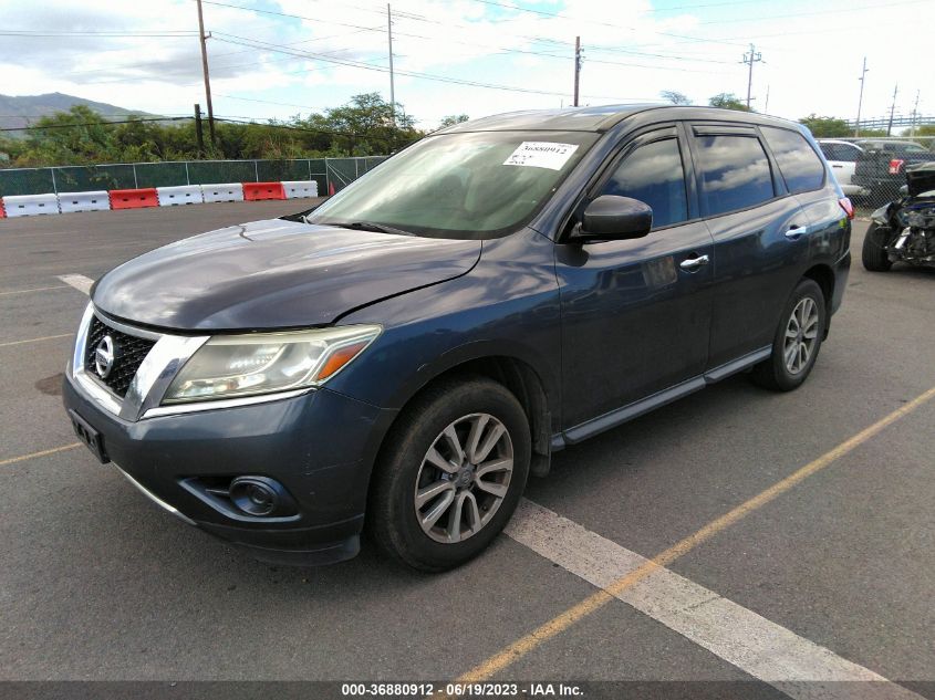 2013 NISSAN PATHFINDER S - 5N1AR2MN0DC640155