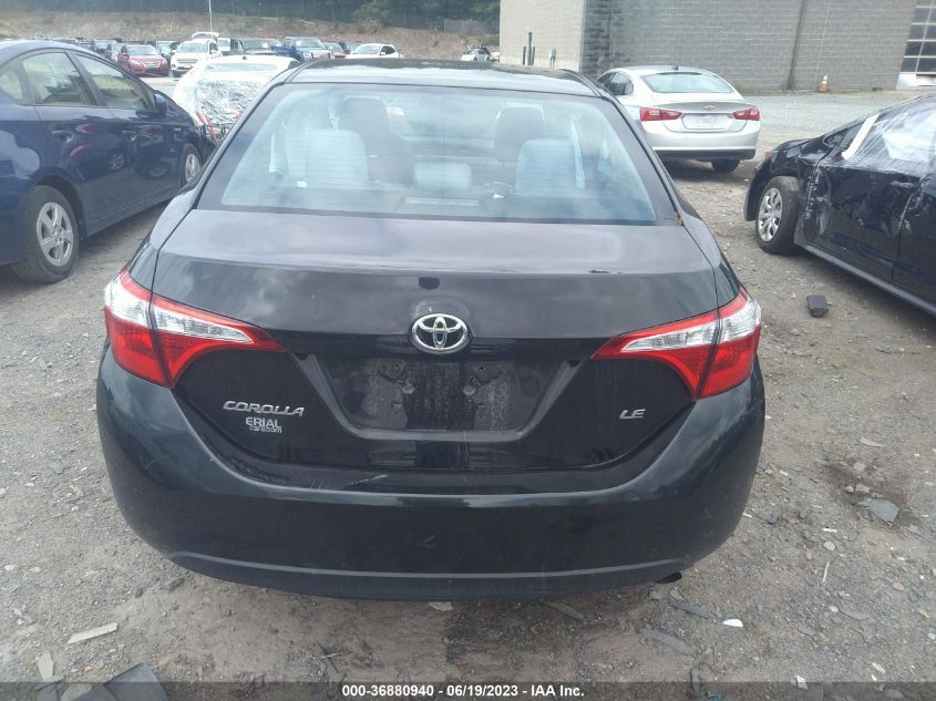 2016 TOYOTA COROLLA L/LE/LE PLS/PRM/S/S PLS - 2T1BURHE6GC495113