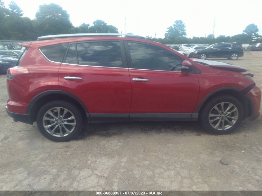 2017 TOYOTA RAV4 LIMITED - JTMYFREV2HJ122956