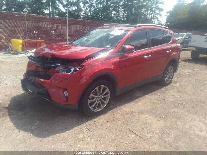 2017 TOYOTA RAV4 LIMITED - JTMYFREV2HJ122956