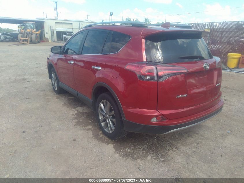 2017 TOYOTA RAV4 LIMITED - JTMYFREV2HJ122956