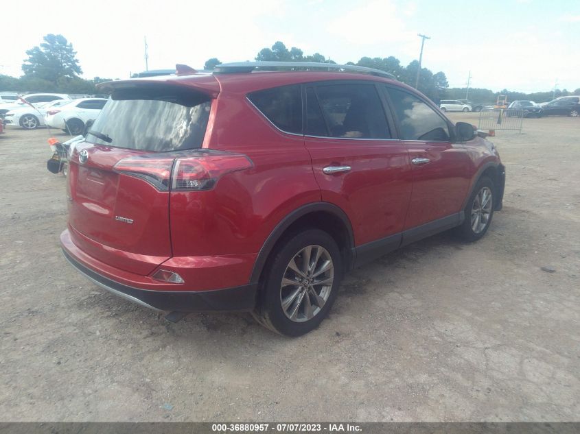2017 TOYOTA RAV4 LIMITED - JTMYFREV2HJ122956