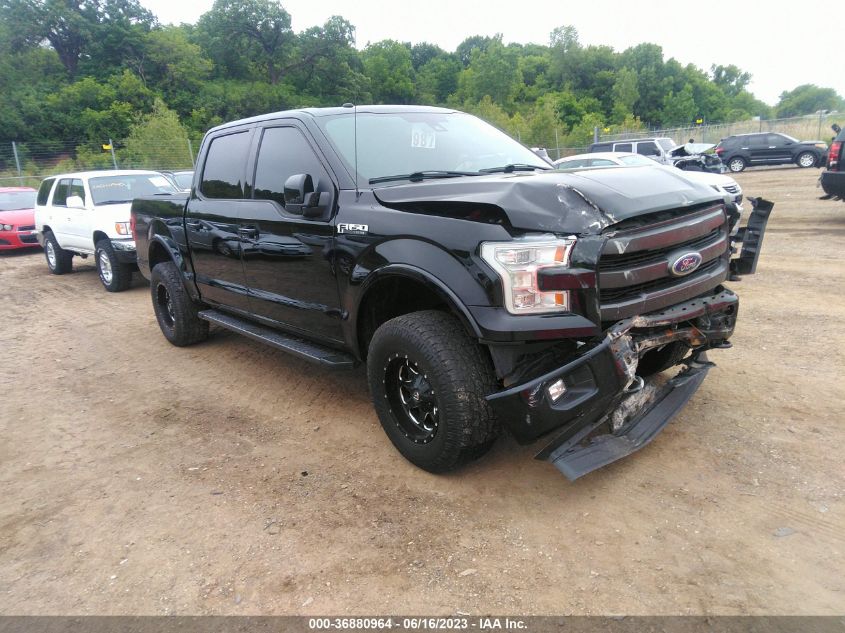 2017 FORD F-150 XL/XLT/LARIAT - 1FTEW1EF6HFB68841