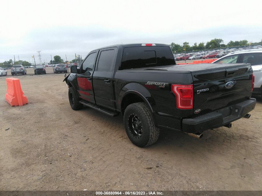 2017 FORD F-150 XL/XLT/LARIAT - 1FTEW1EF6HFB68841