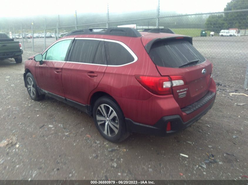 2018 SUBARU OUTBACK LIMITED - 4S4BSANC1J3337493