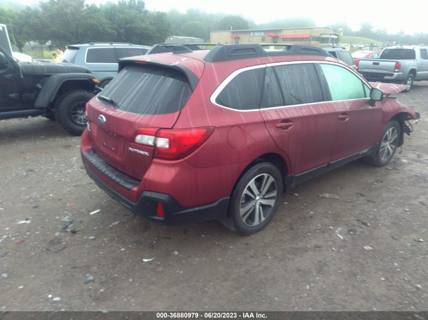 2018 SUBARU OUTBACK LIMITED - 4S4BSANC1J3337493