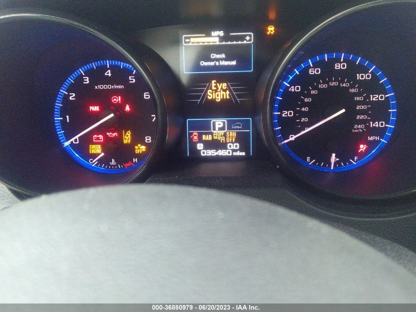 2018 SUBARU OUTBACK LIMITED - 4S4BSANC1J3337493
