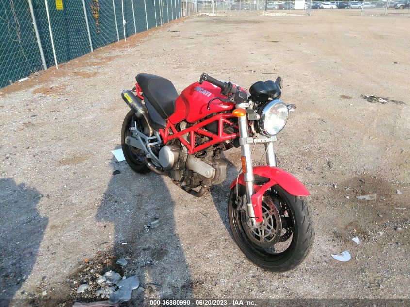 2006 DUCATI MONSTER 620 - ZDM1RA2K66B075429