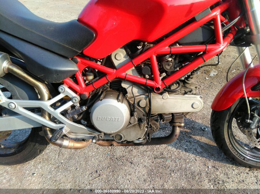 2006 DUCATI MONSTER 620 - ZDM1RA2K66B075429