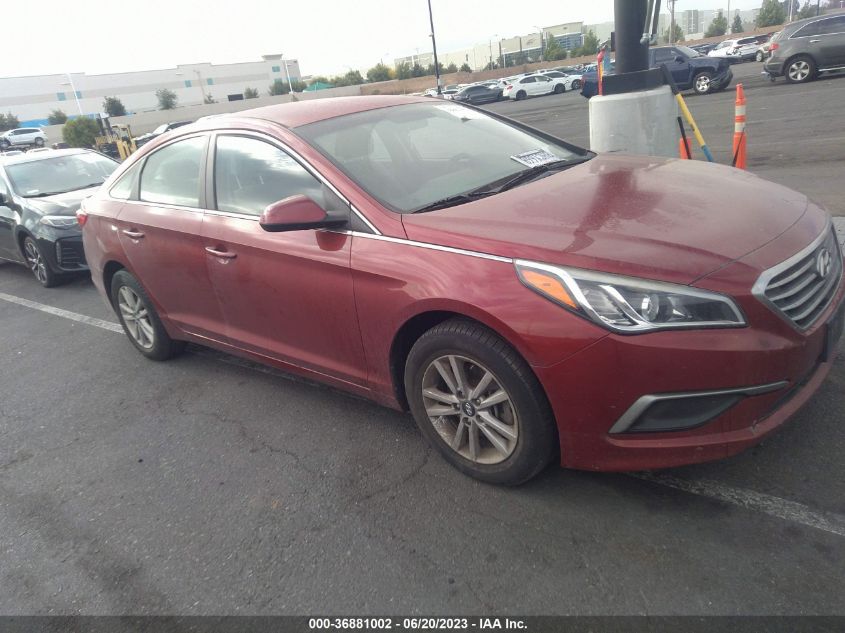 2017 HYUNDAI SONATA 2.4L - 5NPE24AF3HH575086