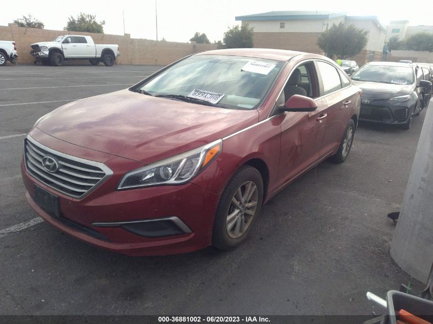 2017 HYUNDAI SONATA 2.4L - 5NPE24AF3HH575086