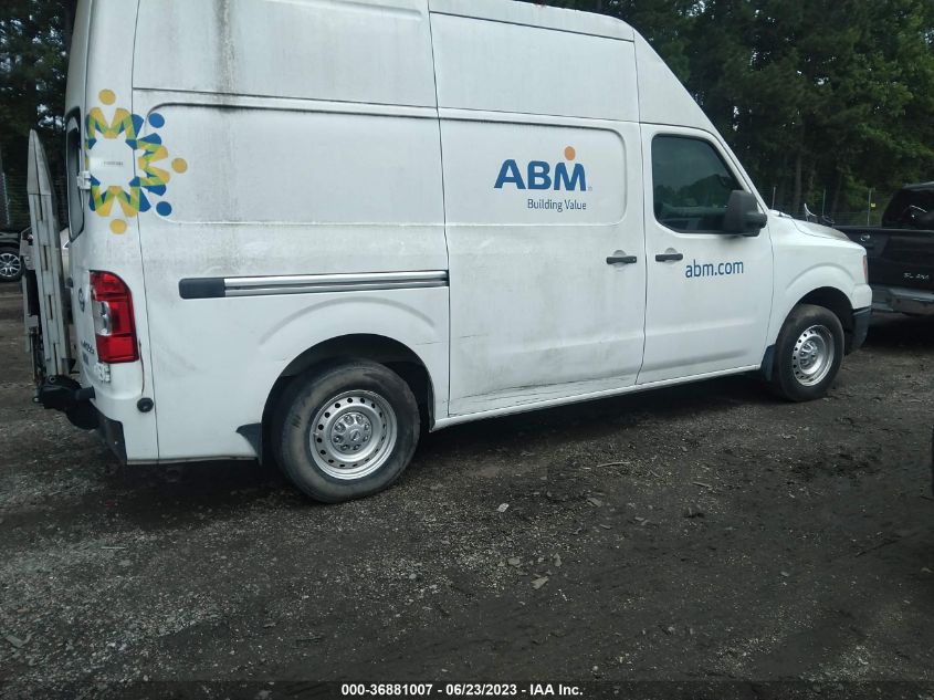 2016 NISSAN NV S - 1N6BF0LY4GN804207