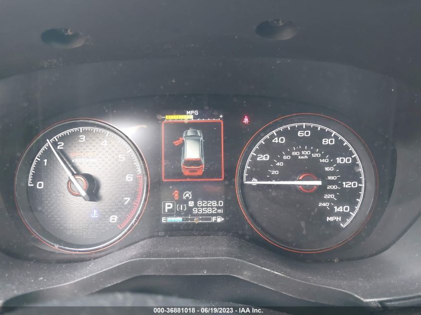 2020 SUBARU FORESTER SPORT - JF2SKAMCXLH549838