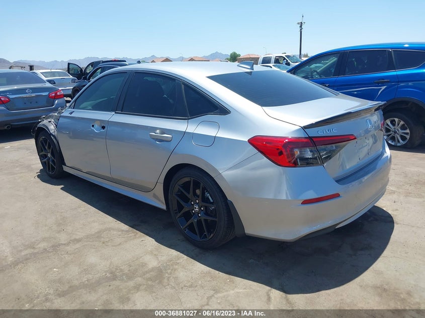 VIN 2HGFE2F53PH524955 2023 HONDA CIVIC SEDAN SPORT