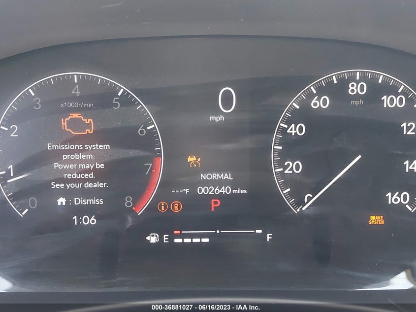 VIN 2HGFE2F53PH524955 2023 HONDA CIVIC SEDAN SPORT