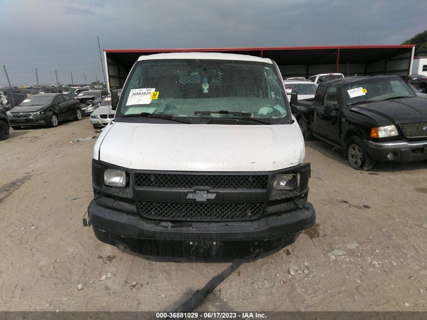 2015 CHEVROLET EXPRESS 2500 WORK VAN 1GCWGFCF3F1156710
