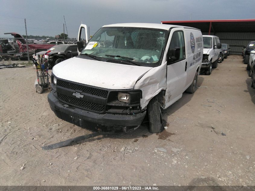 2015 CHEVROLET EXPRESS 2500 WORK VAN 1GCWGFCF3F1156710