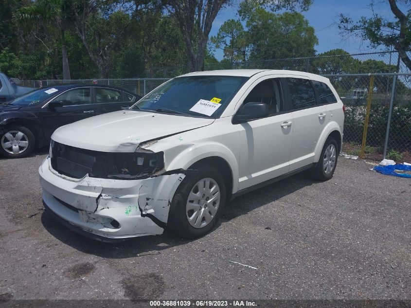2014 DODGE JOURNEY AMERICAN VALUE PKG - 3C4PDCAB1ET102535