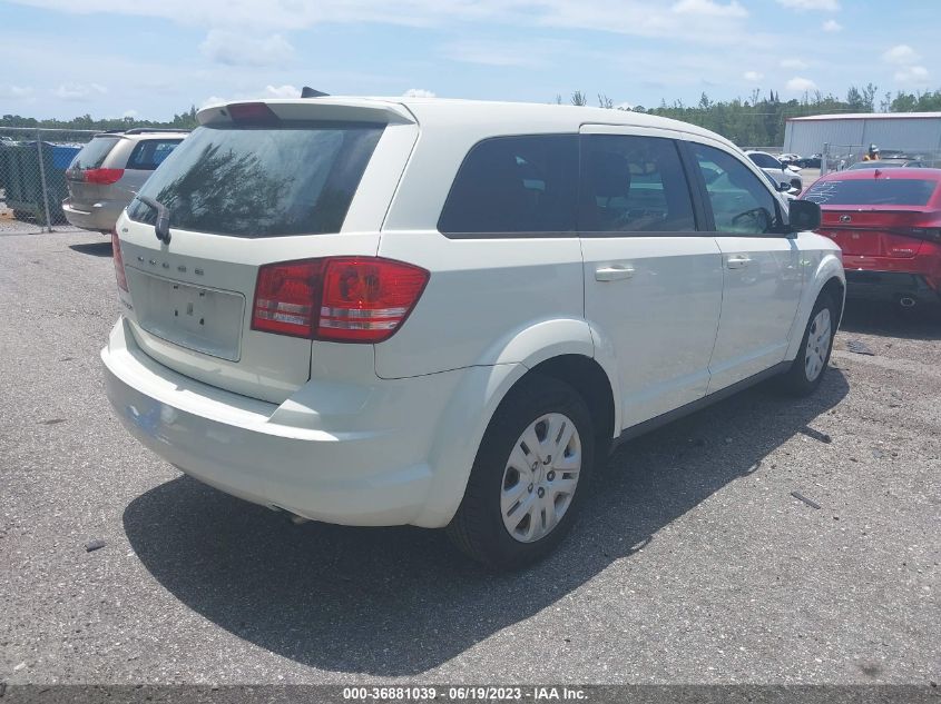 2014 DODGE JOURNEY AMERICAN VALUE PKG - 3C4PDCAB1ET102535