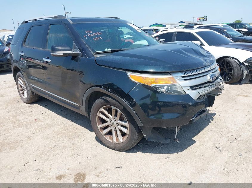 2014 FORD EXPLORER XLT - 1FM5K7D85EGB78389