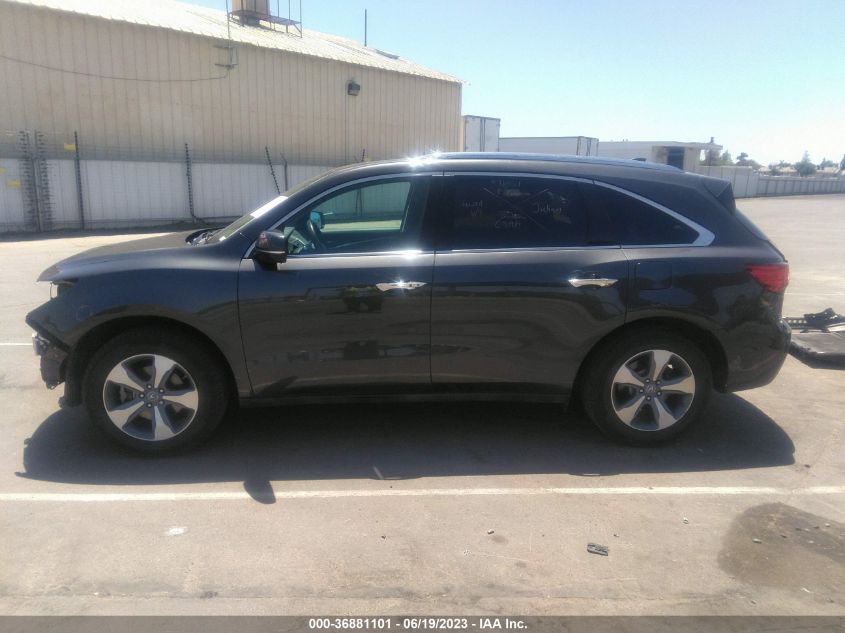2014 ACURA MDX - 5FRYD3H26EB004298