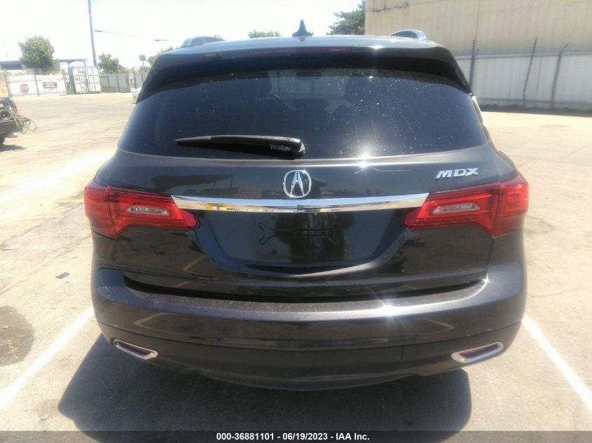2014 ACURA MDX - 5FRYD3H26EB004298