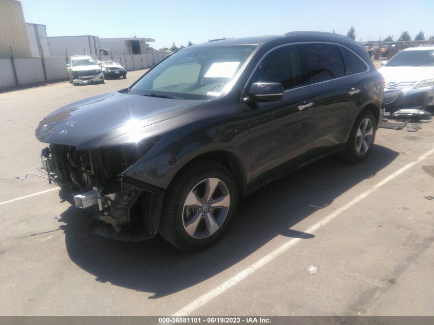 2014 ACURA MDX - 5FRYD3H26EB004298