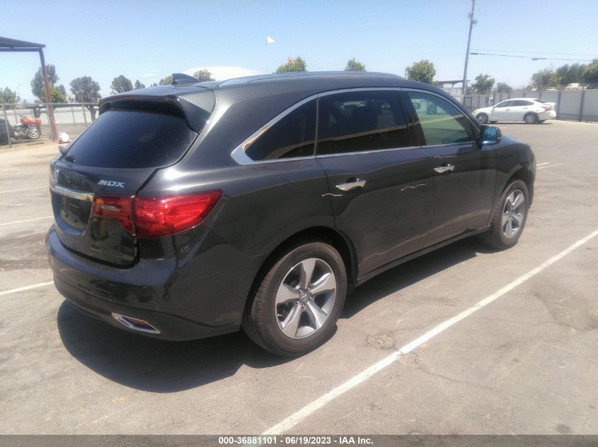 2014 ACURA MDX - 5FRYD3H26EB004298