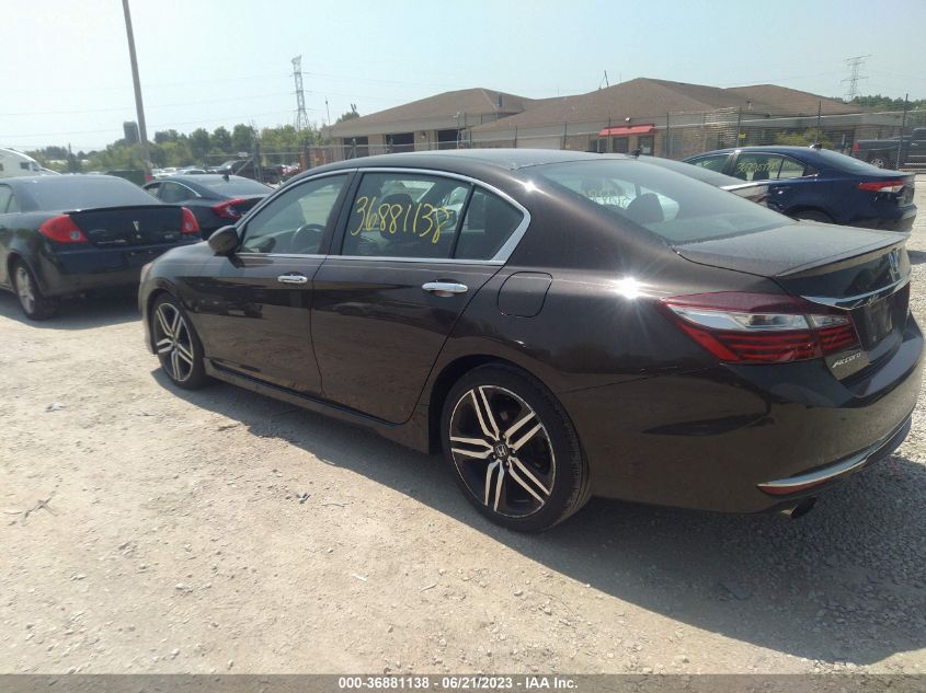 2016 HONDA ACCORD SEDAN SPORT - 1HGCR2F6XGA022247
