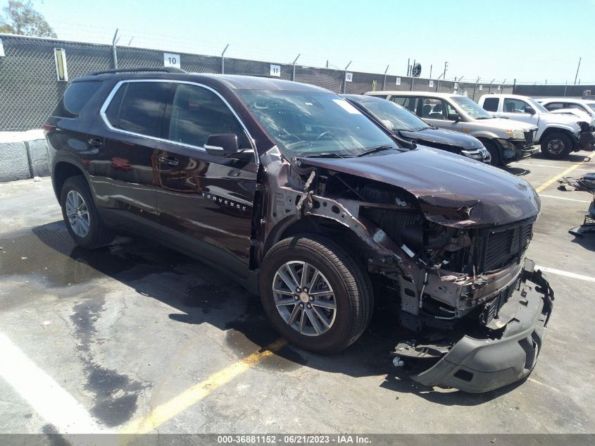 2022 CHEVROLET TRAVERSE LT LEATHER - 1GNEVHKW3NJ182373