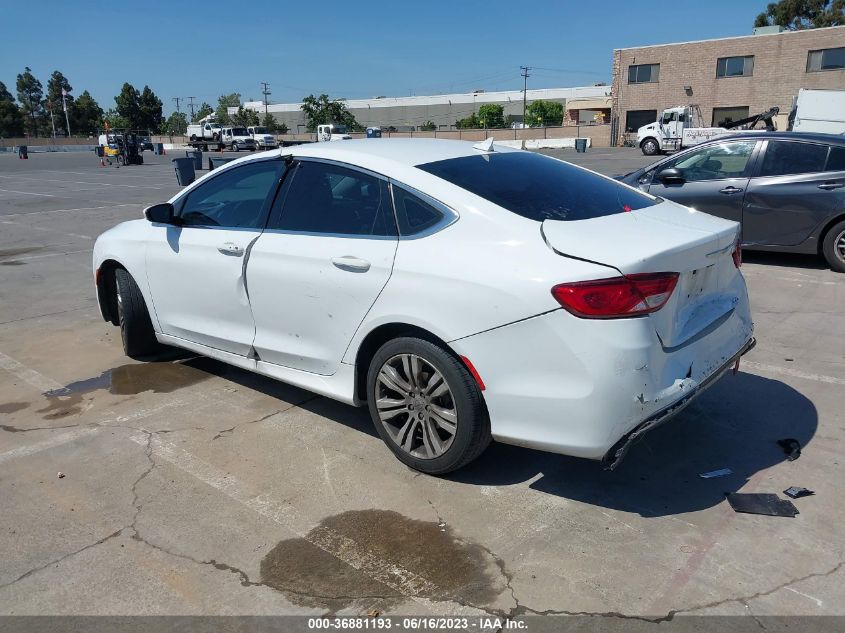 2015 CHRYSLER 200 LIMITED - 1C3CCCAB3FN752121