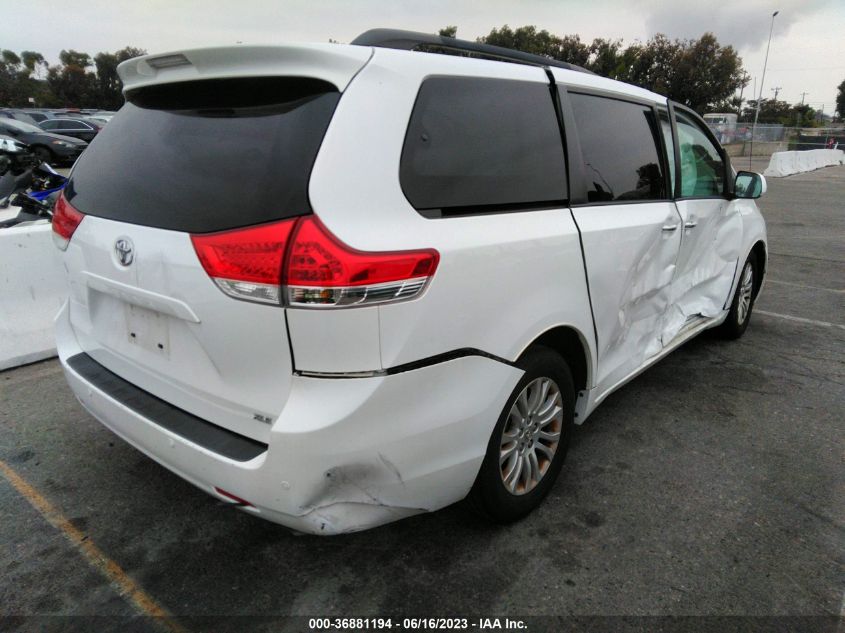 2014 TOYOTA SIENNA XLE/XLE AAS/LTD - 5TDYK3DC2ES411911