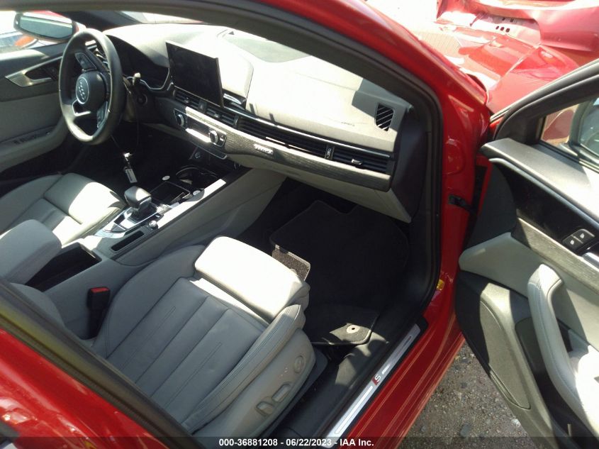 2022 AUDI A4 SEDAN S LINE PREMIUM PLUS - WAUEAAF42NN013679