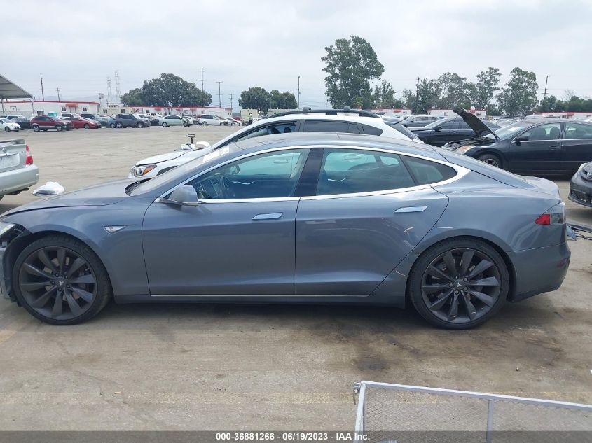 2014 TESLA MODEL S 60 KWH BATTERY/P85 - 5YJSA1H14EFP36358