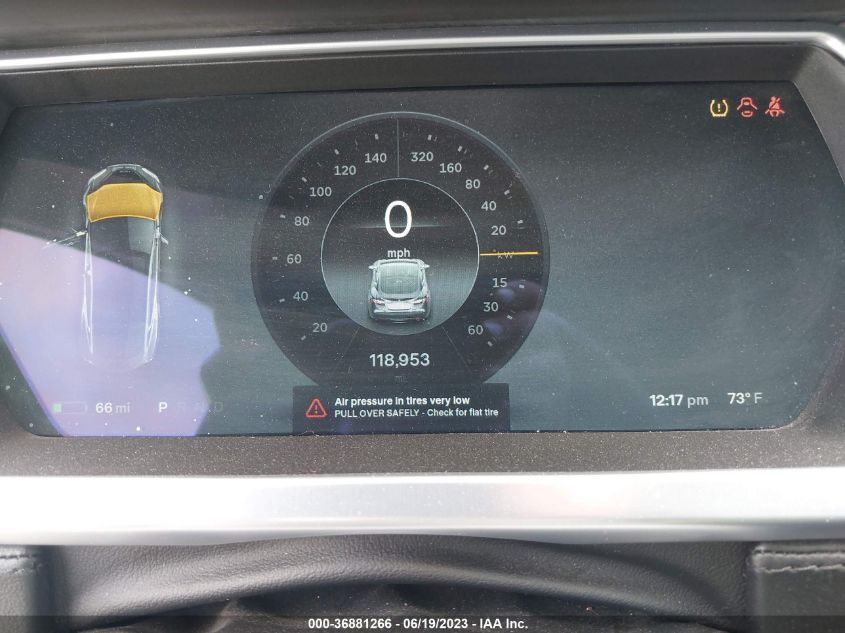 2014 TESLA MODEL S 60 KWH BATTERY/P85 - 5YJSA1H14EFP36358