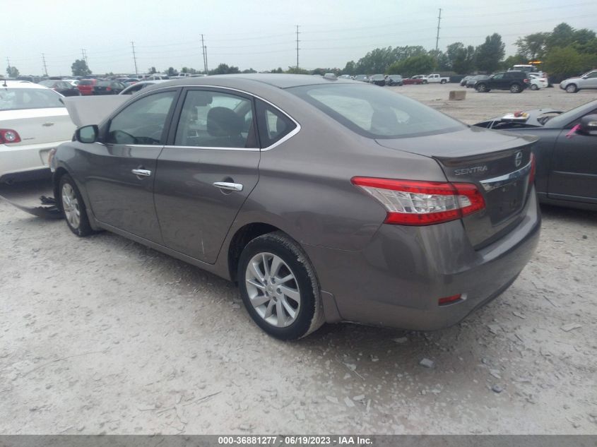 2015 NISSAN SENTRA S/SV/SR/SL - 3N1AB7AP5FY382157
