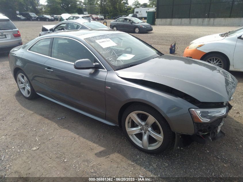 2016 AUDI A5 PREMIUM PLUS - WAUM2AFR8GA017279