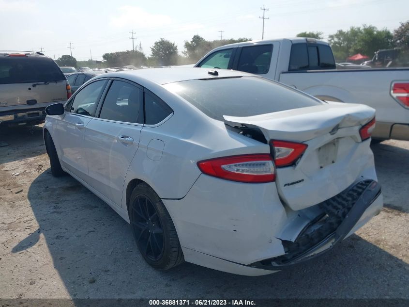 2013 FORD FUSION SE - 3FA6P0H7XDR127521