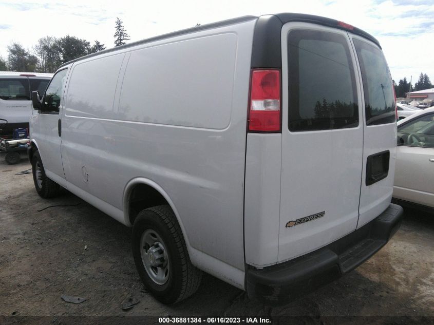 2021 CHEVROLET EXPRESS CARGO VAN - 1GCWGAFPXM1210086