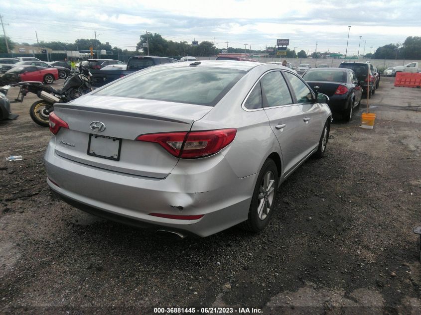 2016 HYUNDAI SONATA 2.4L SE - 5NPE24AF8GH352041