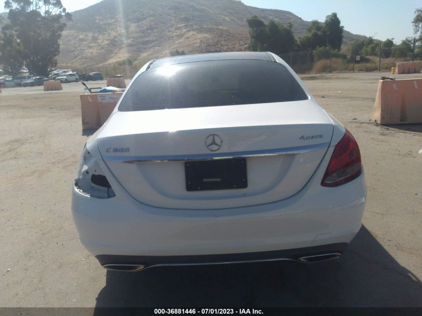 2015 MERCEDES-BENZ C-CLASS C 300 - 55SWF4KB3FU010805
